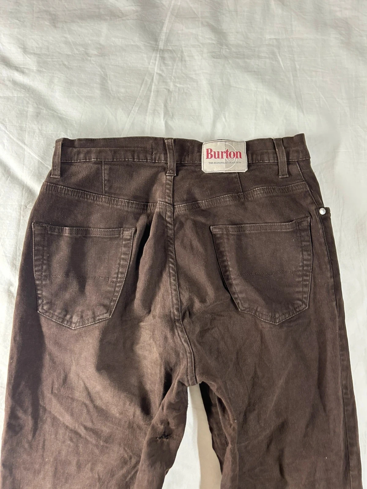 Bruine Burton skinny jean maat 40 – photo 11
